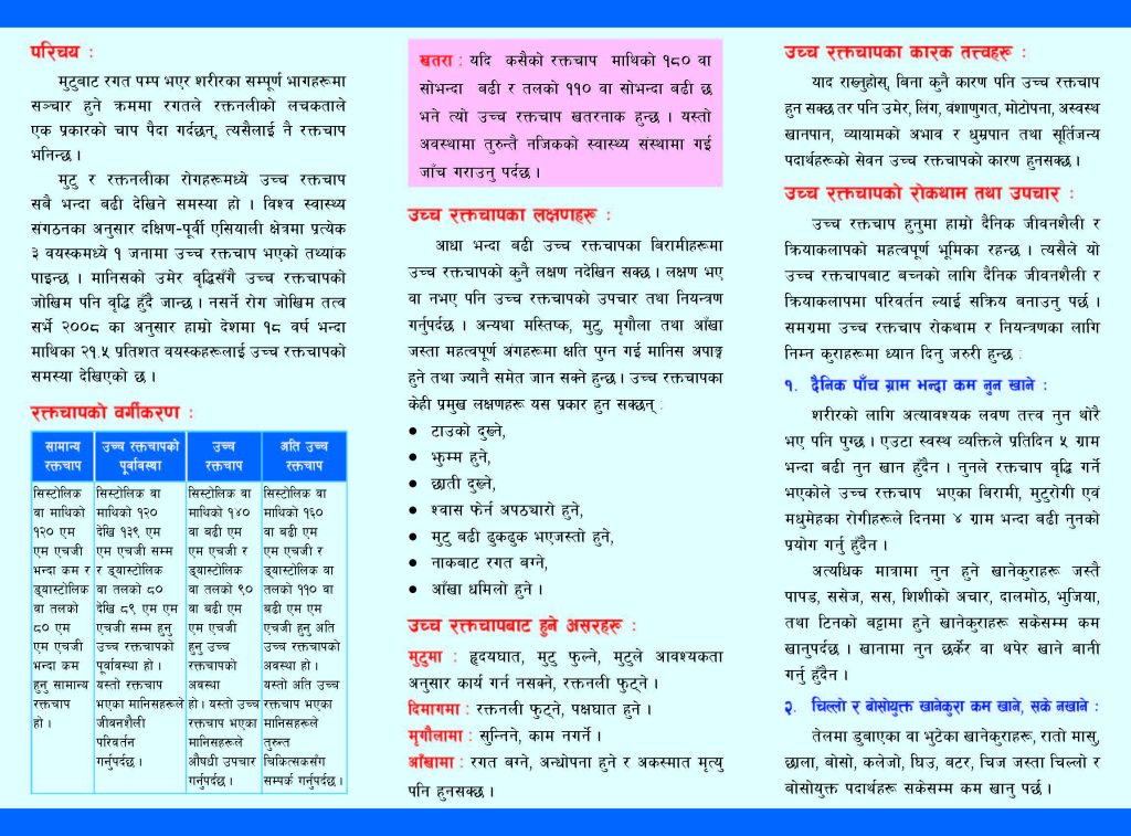 उच्च रक्तचापको रोकथाम तथा नियन्त्रणबारे जानकारी_Page_2