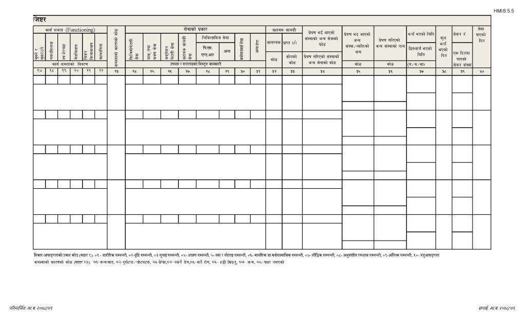 Rehabilitation Service Register (पुर्नस्थापना सेवा रजिष्टर)_Page_2