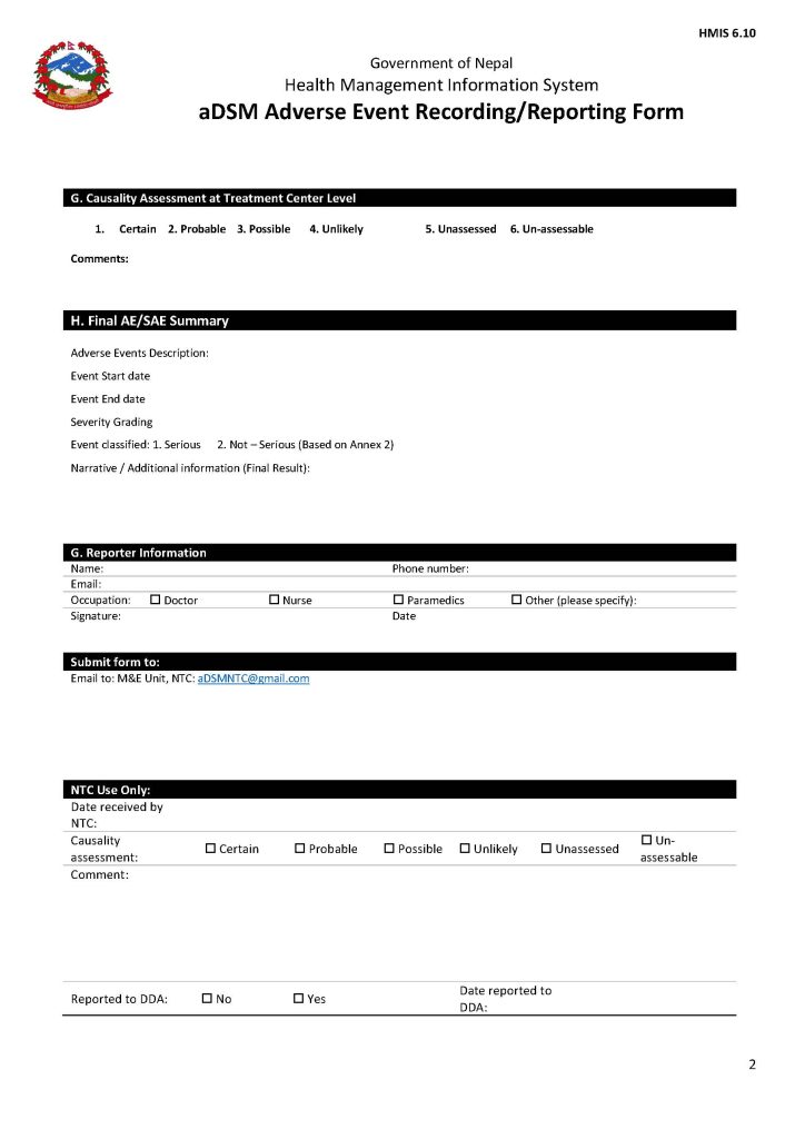aDSM Adverse Event Recording and Reporting Form_Page_2