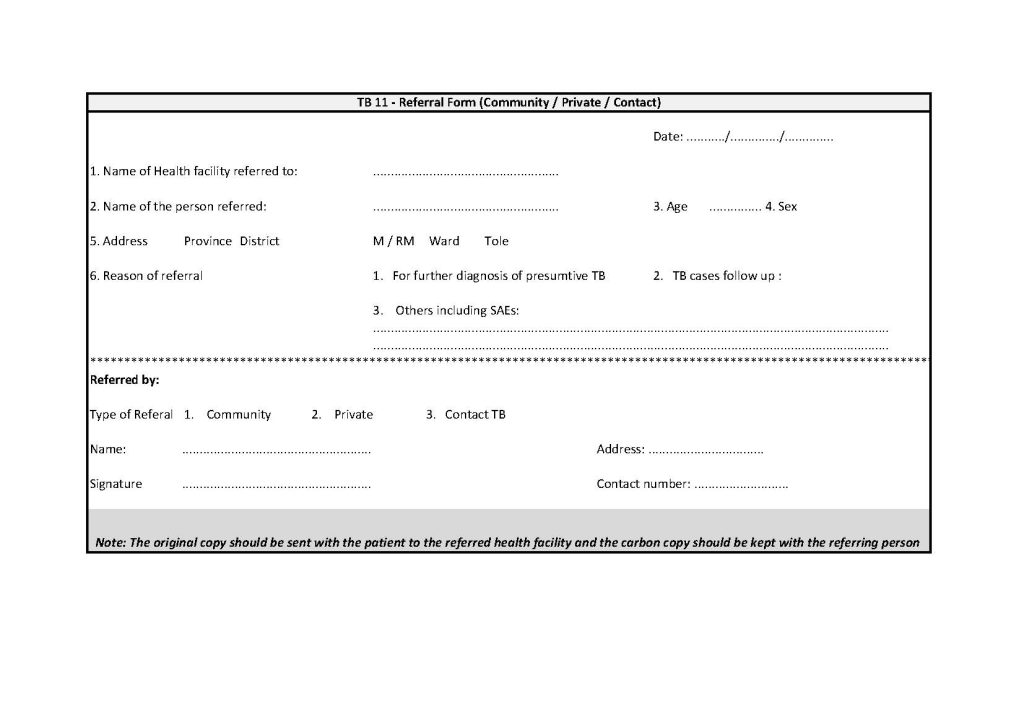 TB Referral Form (Community, Private) (प्रेषण पूर्जा (समुदाय, निजी स्वास्थ्य संस्था))_Page_2
