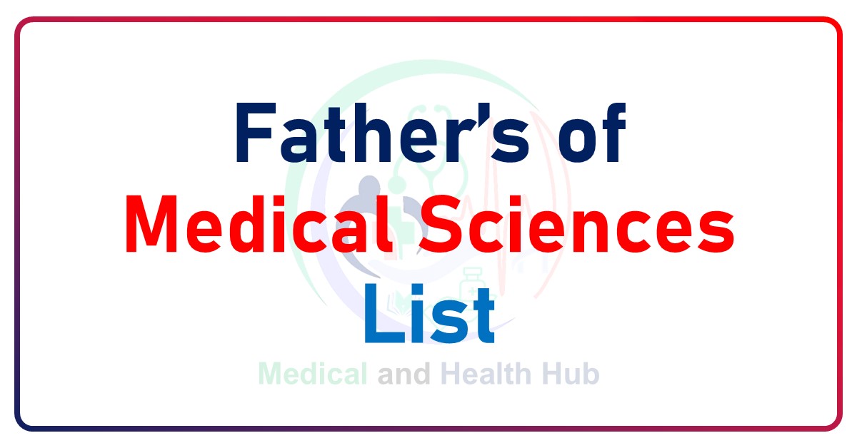 Father's of Medical Sciences